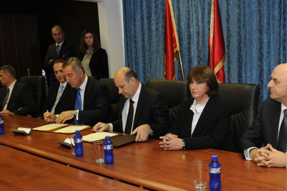 Milo Đukanović, Rafet Husović, Foto: Savo Prelević