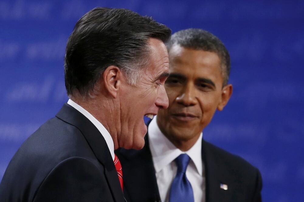 Mit Romni, Barak Obama, Foto: Reuters