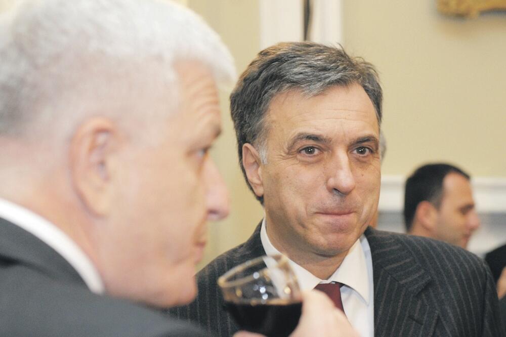 Filip Vujanović, Duško Marković, Foto: Savo Prelević