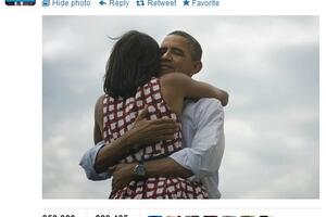 Obama autor najpopularnijeg tweeta svih vremena