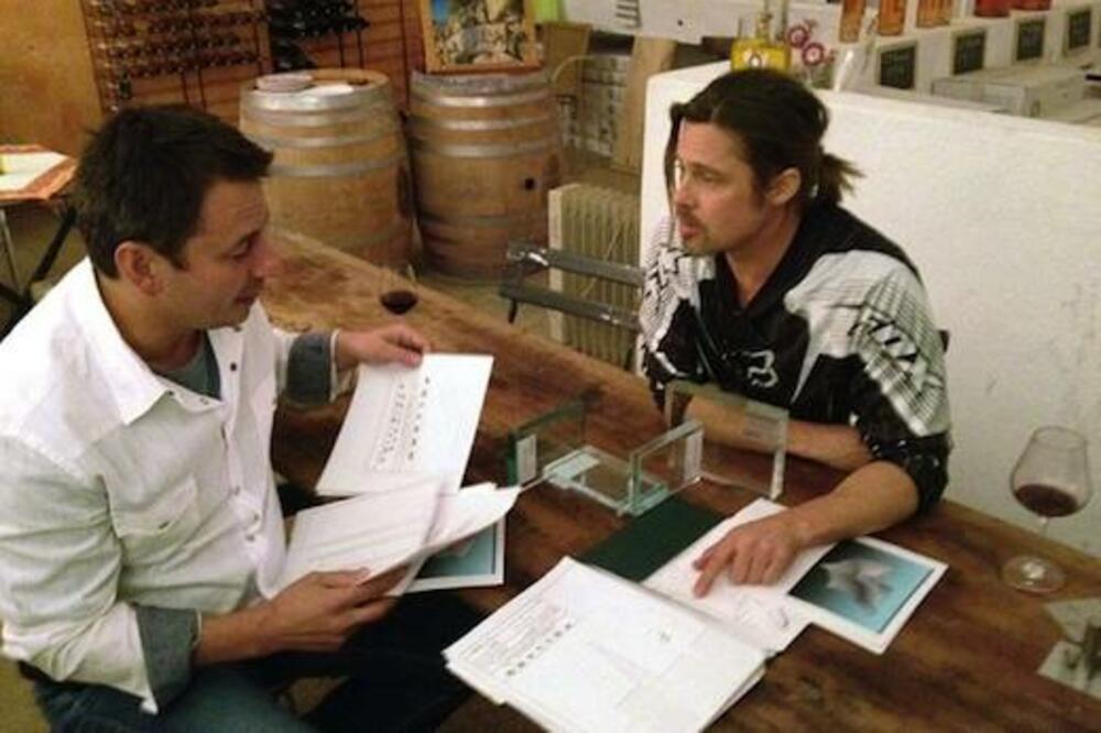 Frank Polar i Bred Pit, Foto: Zap2it.com