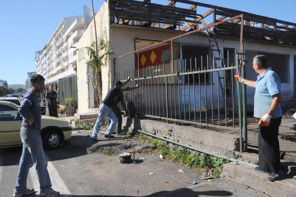 Mala pijaca, rušenje, Foto: Zoran Đurić