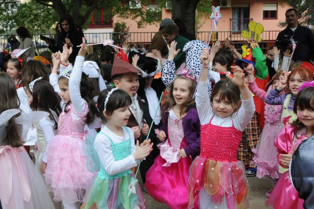 maskenbal, vrtić, Foto: Savo Prelević