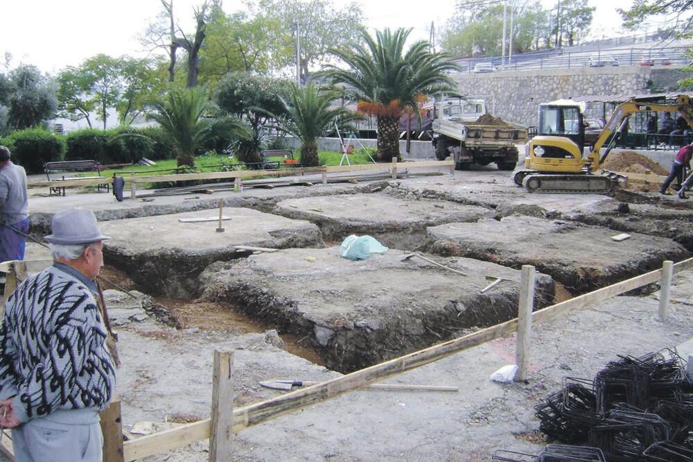 Kosti na gradilištu, Foto: Anto Baković