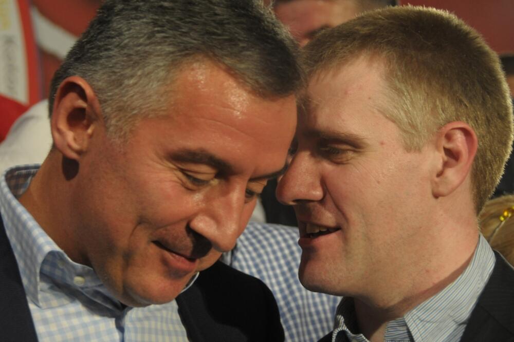 Izbori 2012, DPS, Milo Đukanović, Igor lukšić, Foto: Savo Prelević