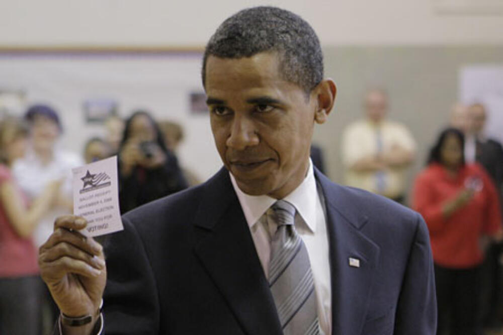 Obama glasanje, Foto: Reuters
