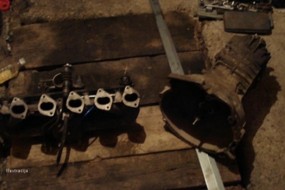 auto djelovi krađa, Foto: Upravapolicije.com