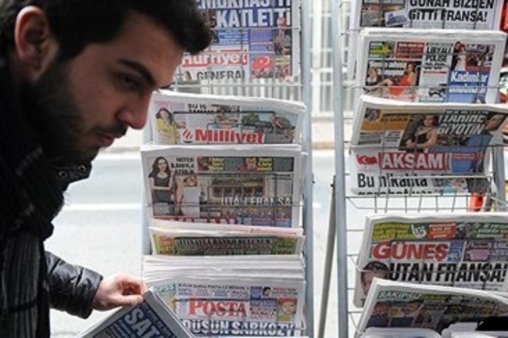 Novinari Turska, Foto: Rojters