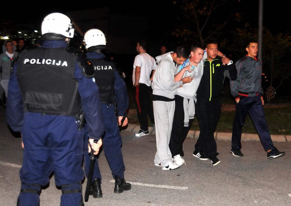 Budućnost-Partizan neredi