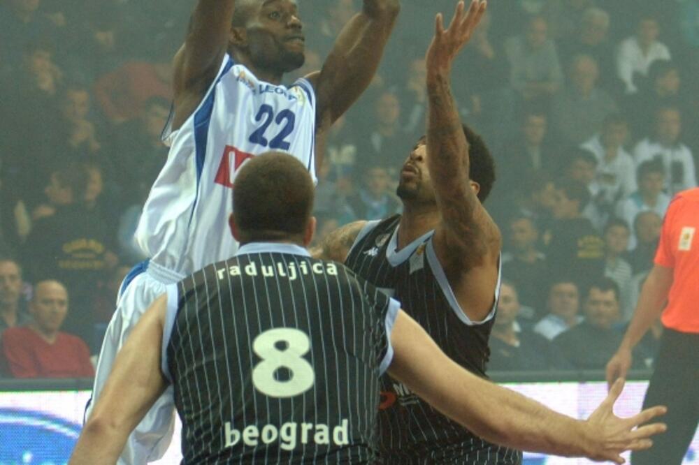 KK Budućnost, Partizan, Foto: Savo Prelević