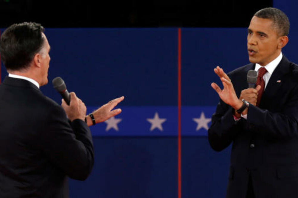 Barak Obama, Mit Romni, Foto: Cbsnews.com