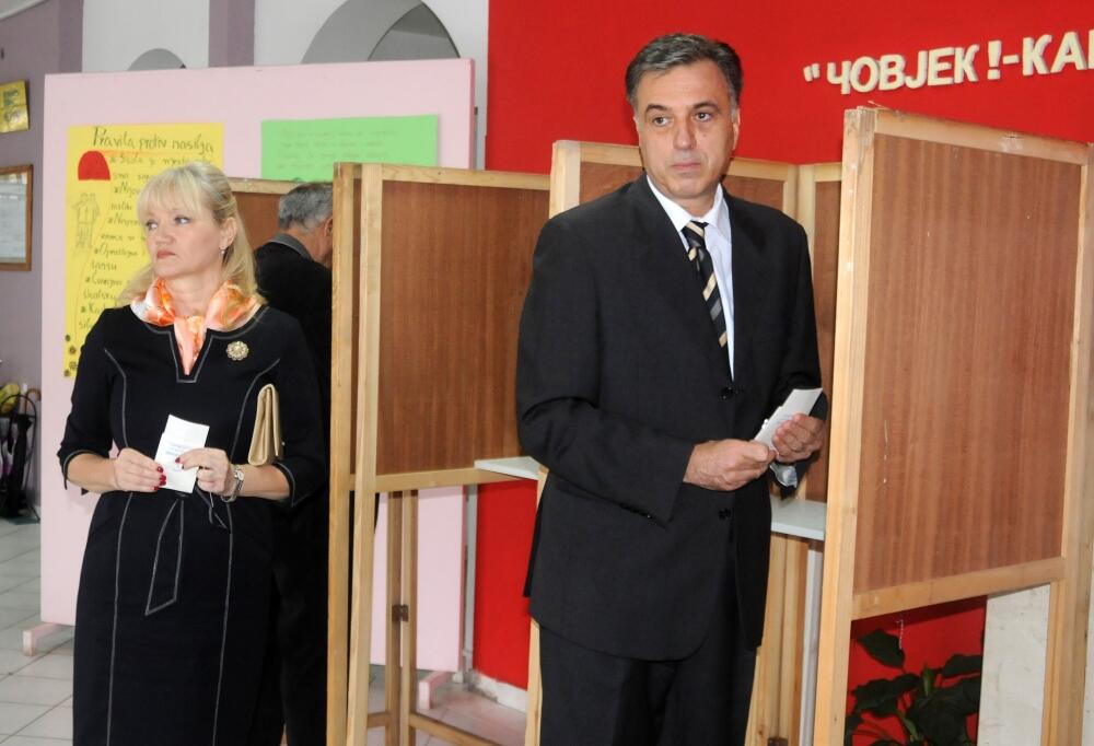 Filip Vujanović glasanje