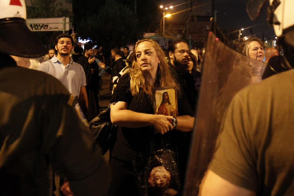 Atina, gej predstava, Foto: AP