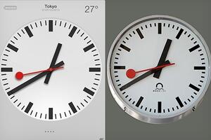 Apple može da koristi sliku švajcarskog željezničkog sata