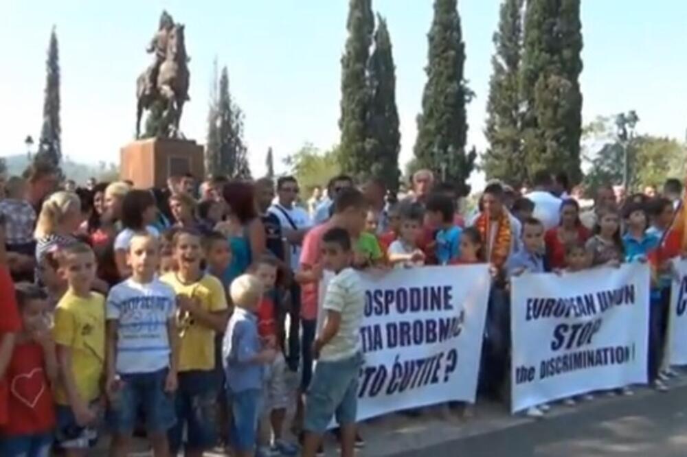 Vračani protest, Foto: Zoran Bojović