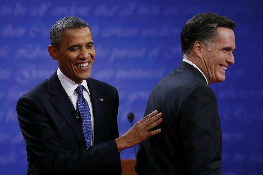 Barak Obama, Mit Romni, Foto: Reuters