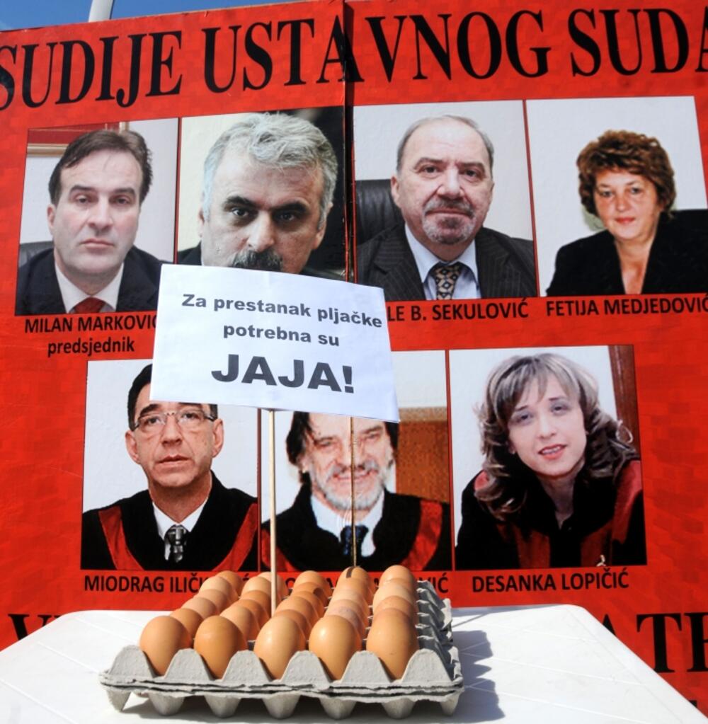 MANS ćurka, Ustavni sud