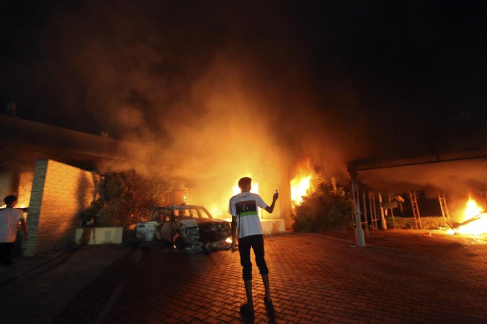 Bengazi, ambasada SAD, Foto: Reuters