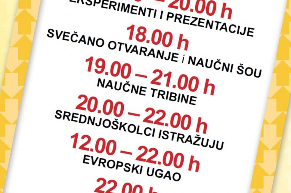 Festival nauke, Foto: Print screen