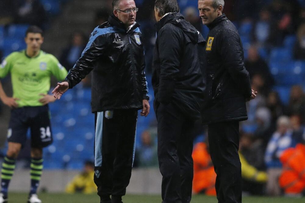 Manćini i Lambert, Foto: Reuters