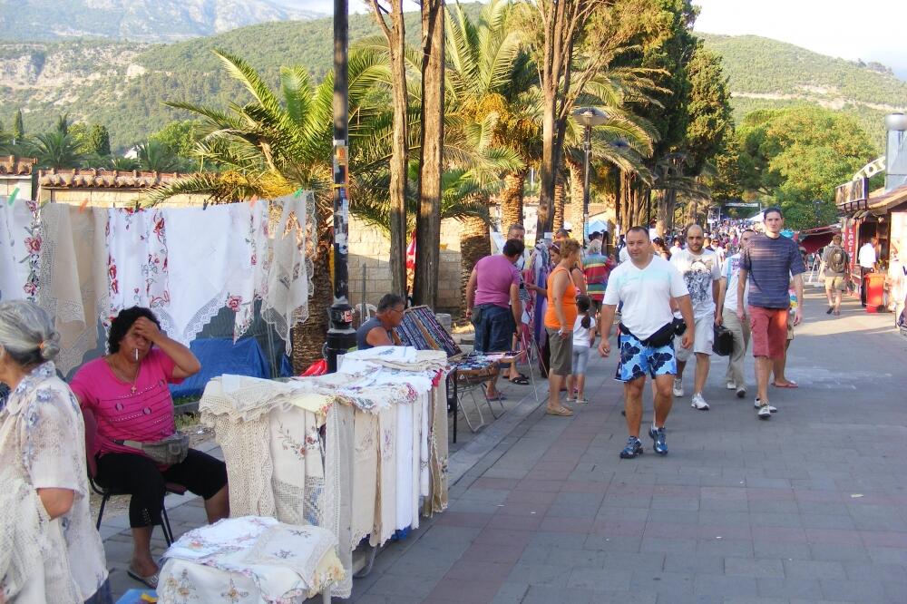 Budva, šetalište, Foto: Vuk Lajović