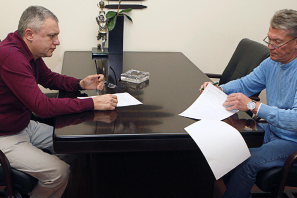 Oleg Blohin i Igor Surkis, Foto: Fcdynamo.kiev.ua