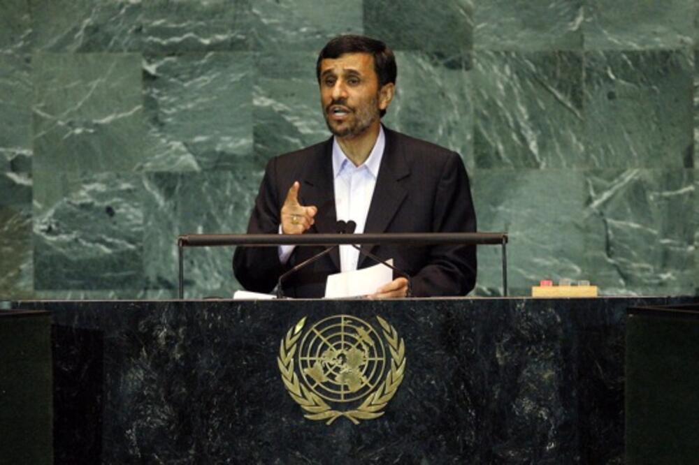 Ahmadinedžad UN, Foto: Rojters