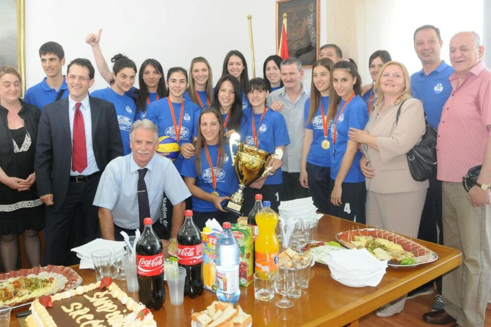 Odbojkašice Budućnost Zetatransa, Foto: Vesko Belojević