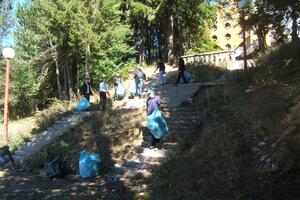 Akcija čišćenja sportske zone u Kolašinu