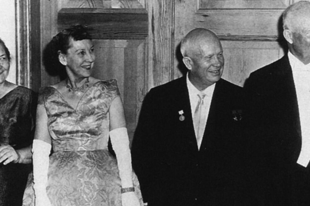 Nikita Hruščov, Dvajt Ajzenhauer, Foto: Wikia.com