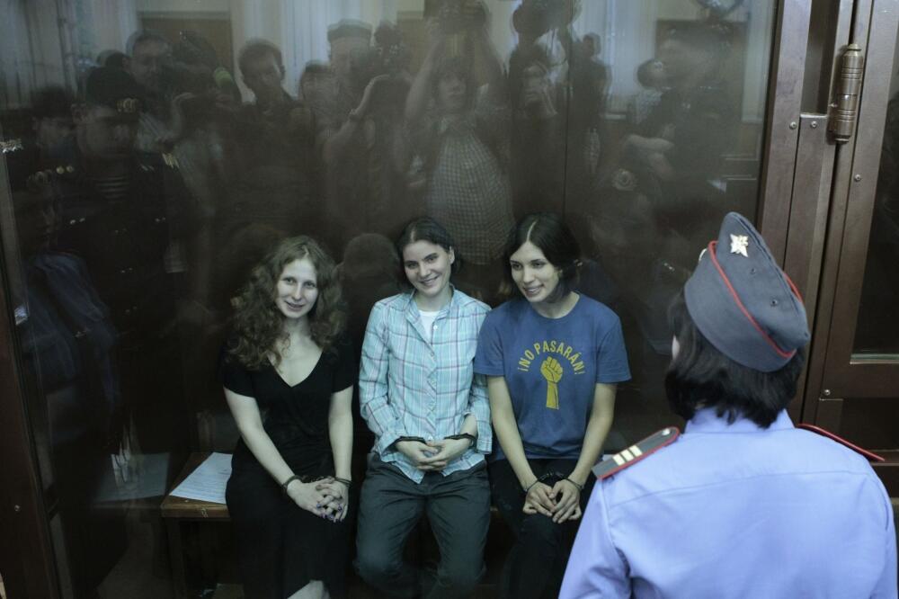 Pussy Riot, Foto: Rojters