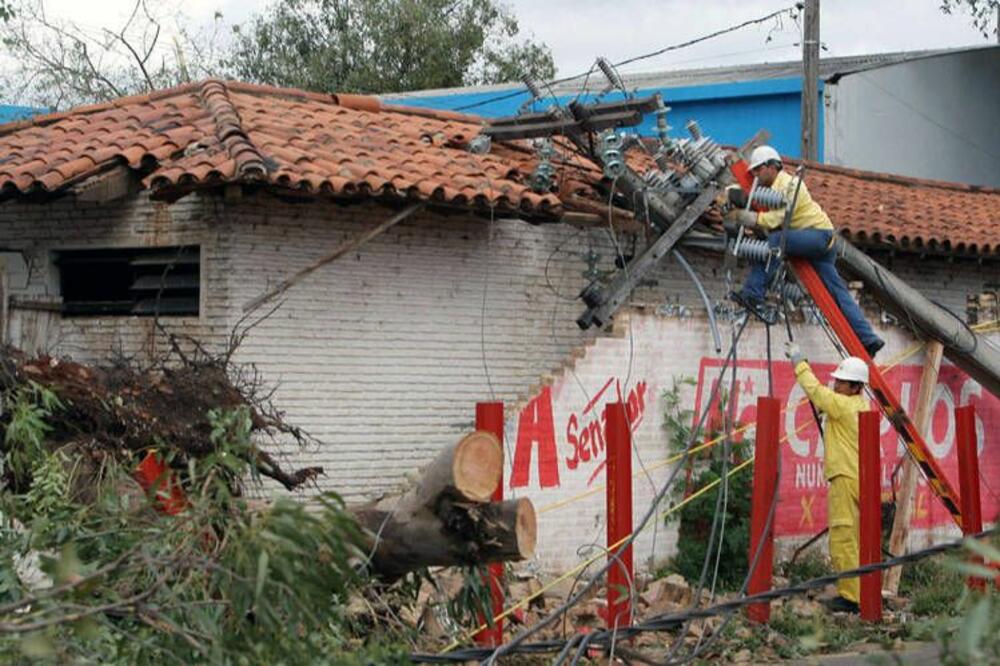 Paragvaj, oluja, Foto: Clarin.com