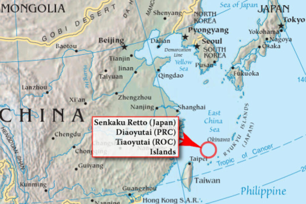 ostrva Senkaku, ostrva Diaoju, Foto: Wikimedia.org