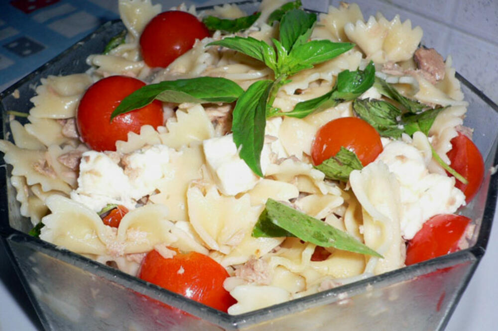 Hladna trobojna testenina, Foto: Kuvajsam.com