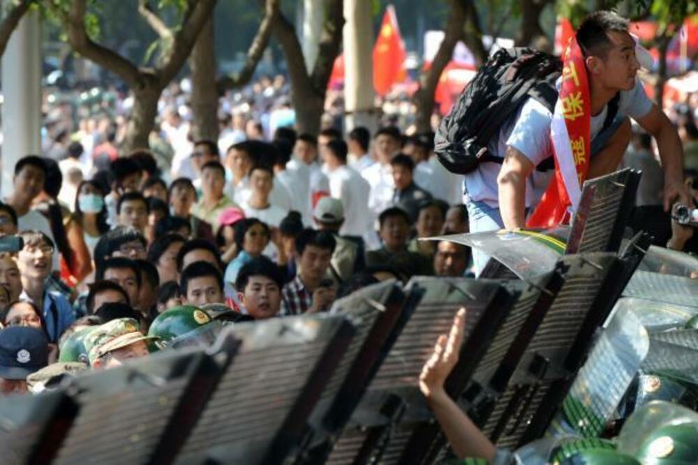 Kina, Peking, protesti, Foto: Scmp.com