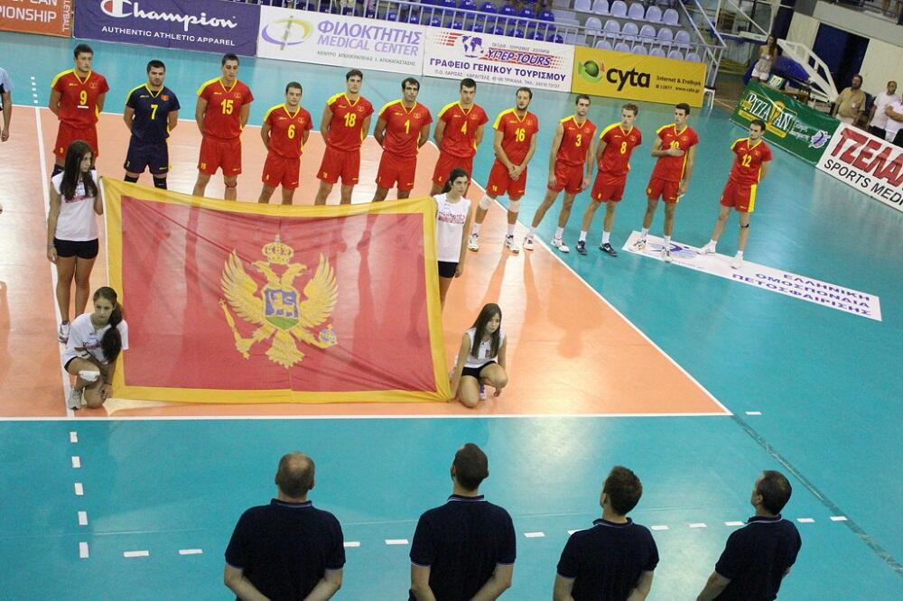 Odbojkaši Crne Gore, Foto: Cev.lu
