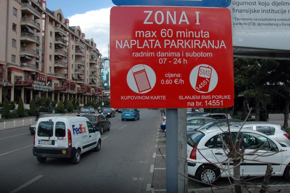 parking podgorica, Foto: Luka Zeković