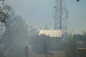 Mještani sela Vrujici: Varnice iz trafo-stanice izazvale požar