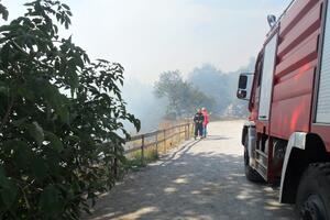 Ugašeno više manjih požara na području Podgorice