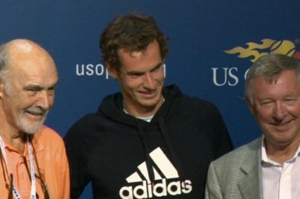 Šon Koneri, Endi Marej, Aleks Ferguson, Foto: 3news.co.nz