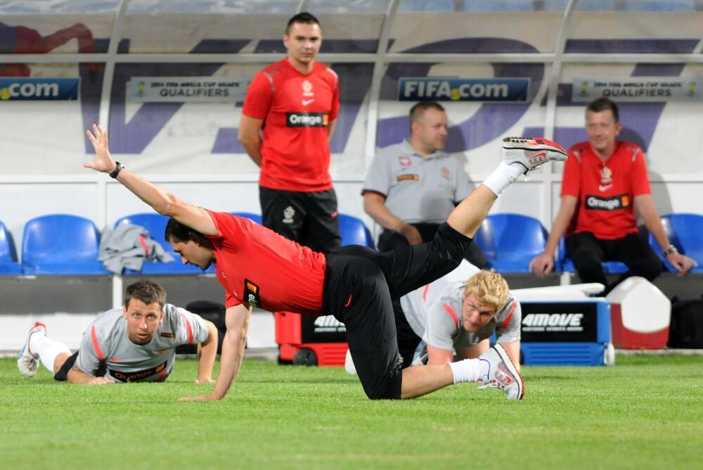 Poljska, trening