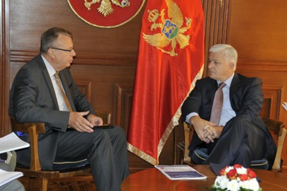 Jurij Fedotov i Duško Marković, Foto: Gov.me