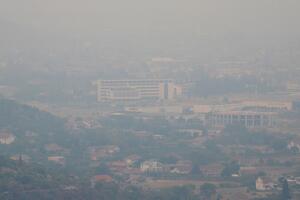 Podgorica i dalje pod dimnom zavjesom, spas kiša ili vjetar