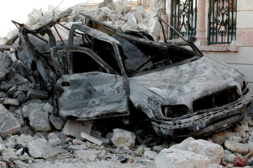 Damask, automobil-bomba, Foto: Beta