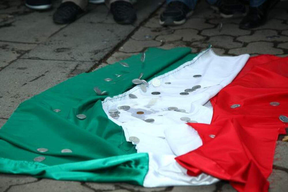 Jerevan, Mađarska zastava, Foto: Beta/AP