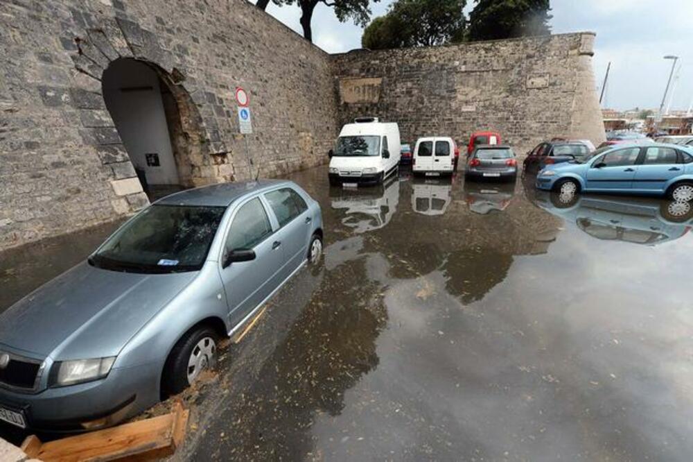 Zadar poplava, Foto: Betaphoto/HINA