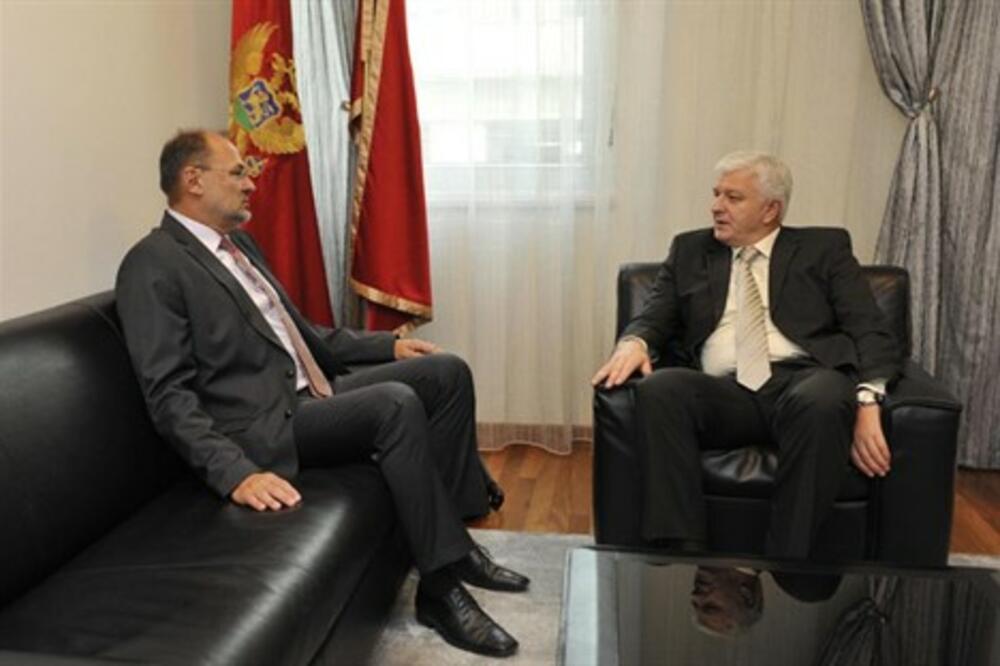 Jelko Kacin i Duško Marković, Foto: Gov.me