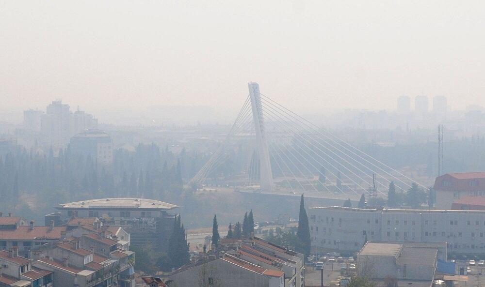 Podgorica, magla