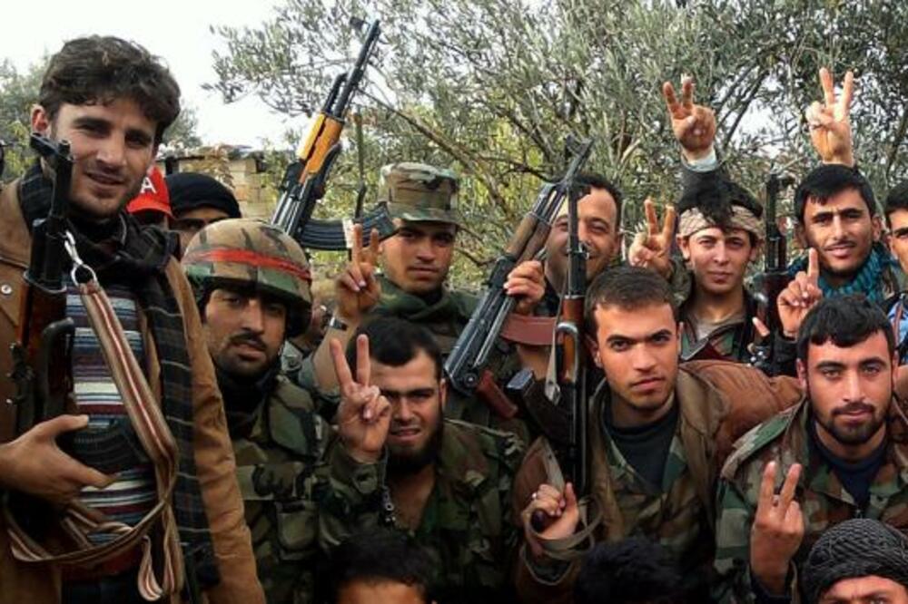 sirija, pobunjenici, Foto: AFP
