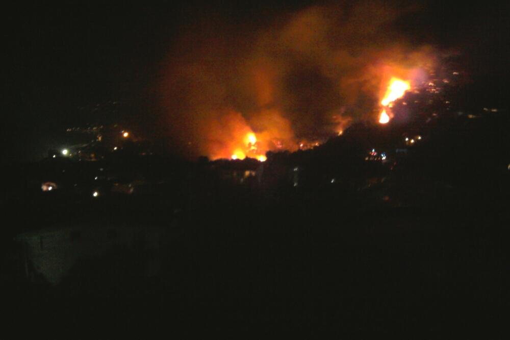 požar Sutomore, Foto: Čitalac reporter